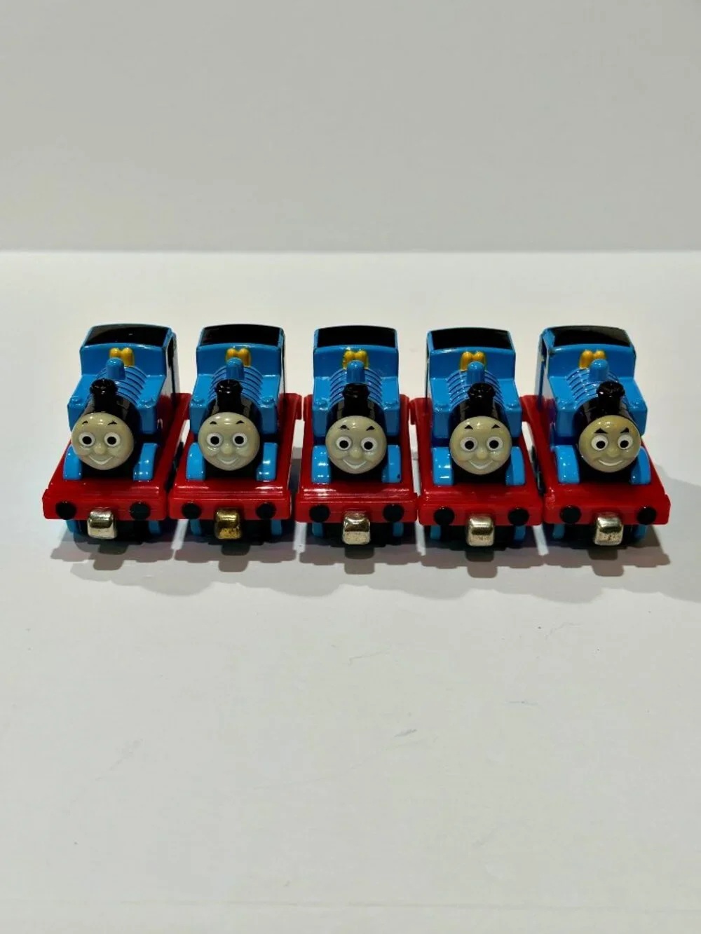 Thomas Friends Take Along Lot of 5 Thomas Engines 2002 Learning Curve Diecast